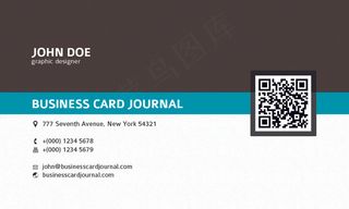 简约时尚高端大气商务名片设计