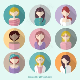 多姿多彩的女性形象