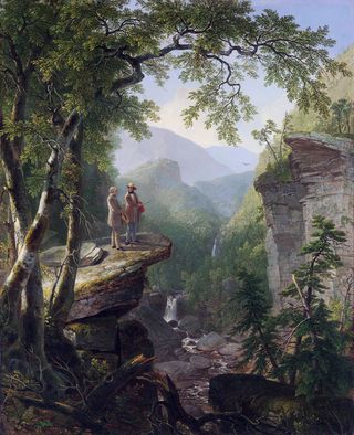 风景油画 人间美景