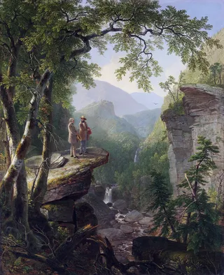 风景油画 人间美景