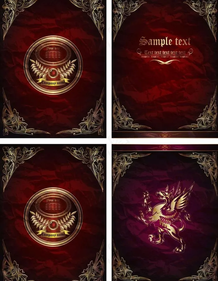 欧式素材合集图片eps,ai矢量模版下载