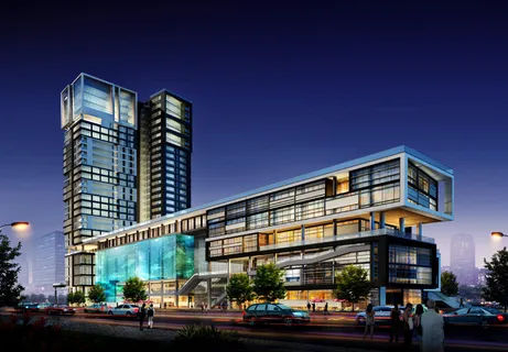 公共建筑效果图图片 公共建筑效果图图片