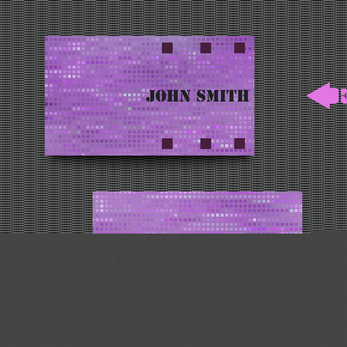 紫色背景名片矢量素材