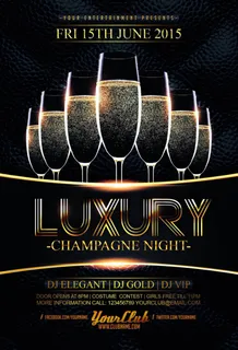 英文派对海报下载