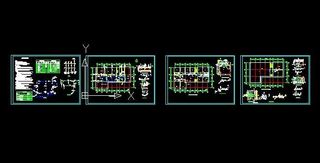 三层别墅给排水设计图