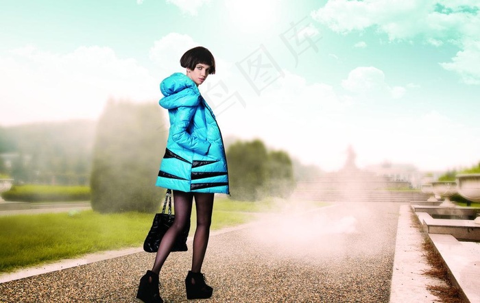 女装羽绒服图片
