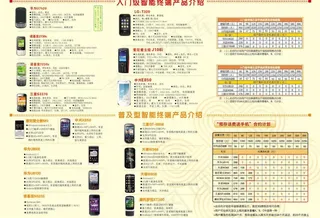 联通三折页图片