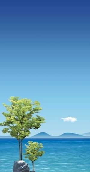 简单风景 一个树 写意树图片