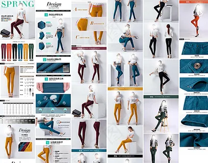 女裤详情页图片