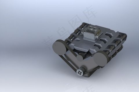 小规模的V-8引擎