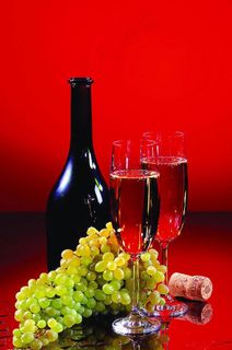 美酒与鲜花图片 美酒与鲜花图片