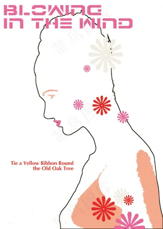 用于杂志封面装饰