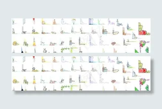 画框、角花矢量大全