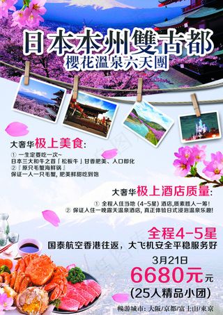 日本古都旅游图