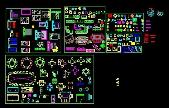 CAD家具图库