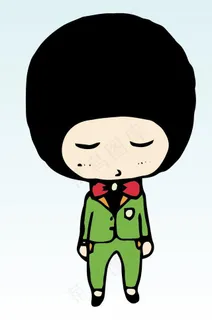 卡通小男孩图片