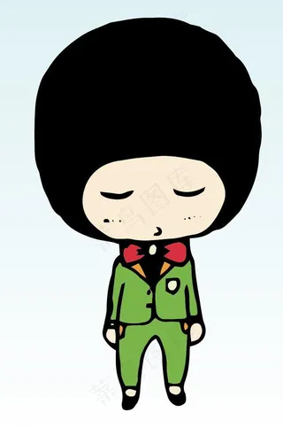卡通小男孩图片