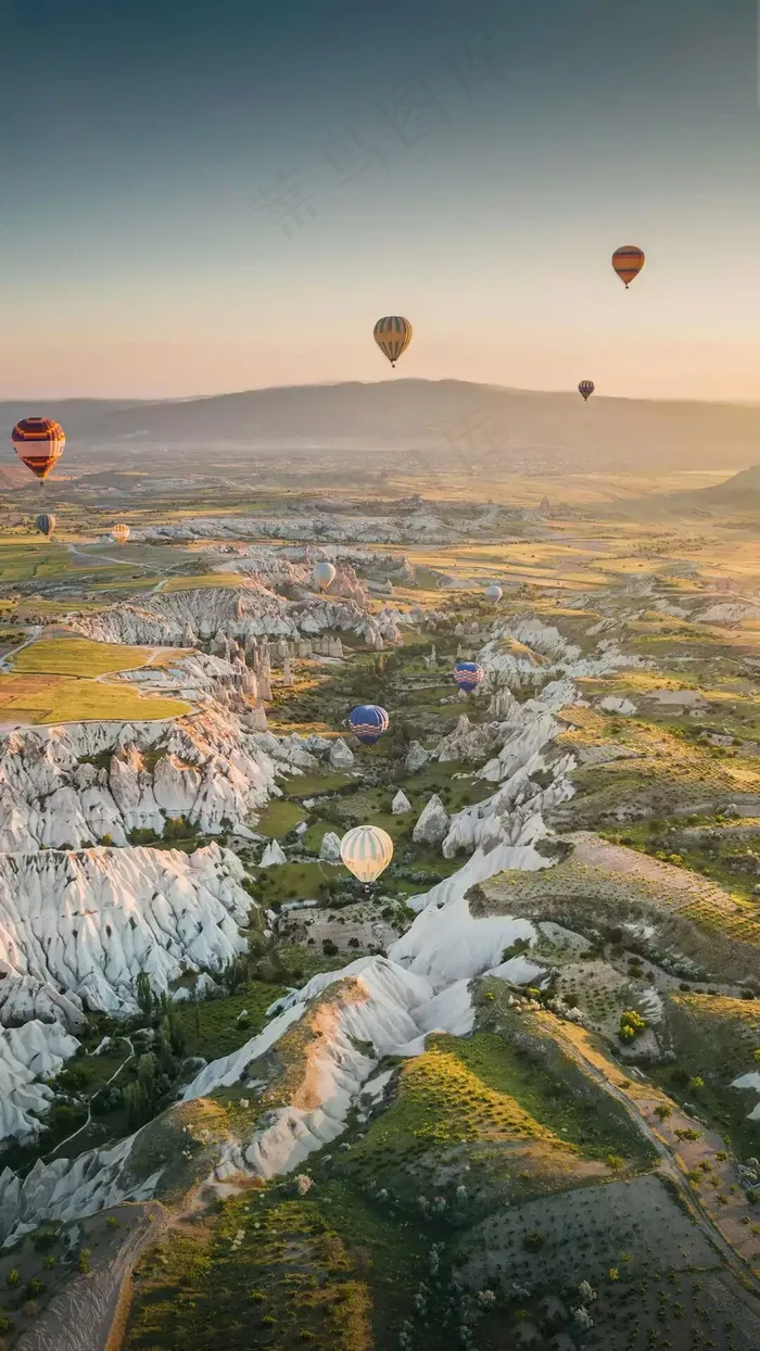 热气球高清摄影图片