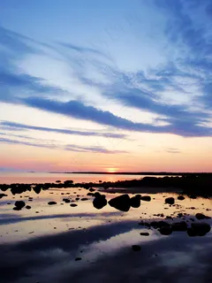 海洋落日图片 海洋落日图片