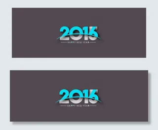 2016漂亮时尚创意数字模板