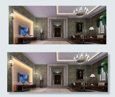 欧式客厅设计图片