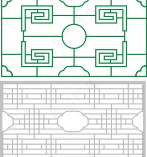 家居仿古装潢顶棚图片
