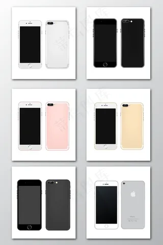 矢量手机模型素材