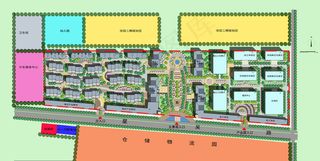 陶文化产业园总平面图图片