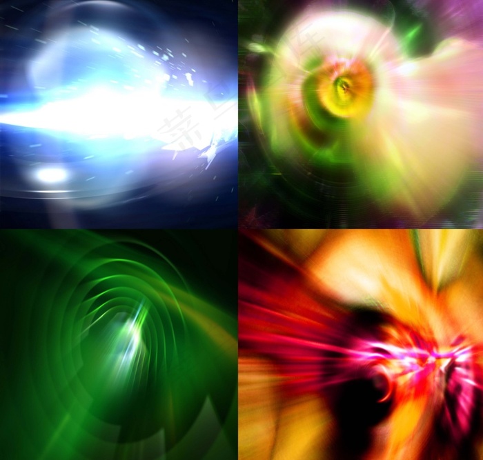 四色光(4200X4000(DPI:72))psd模版下载