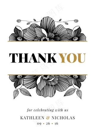 精美复古感恩画册