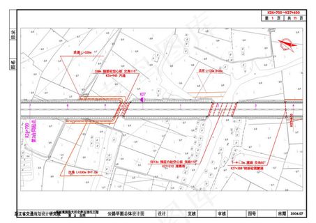总体设计图cad素材