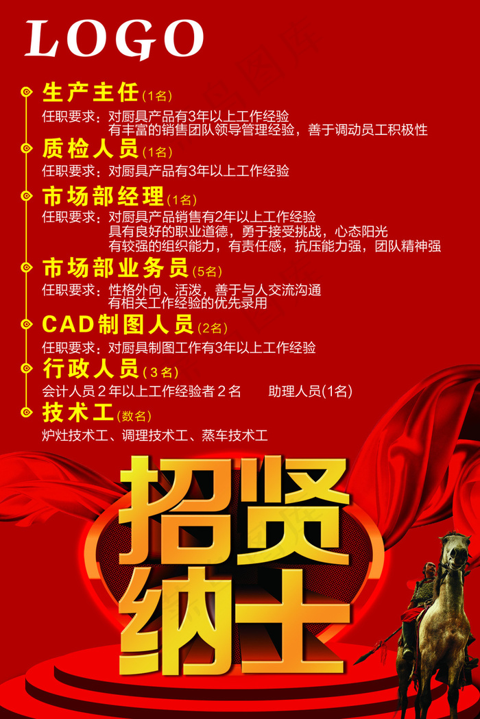 招聘psd模版下载