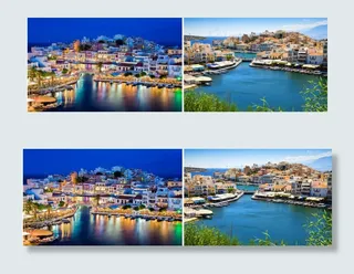 浪漫的海滨小镇