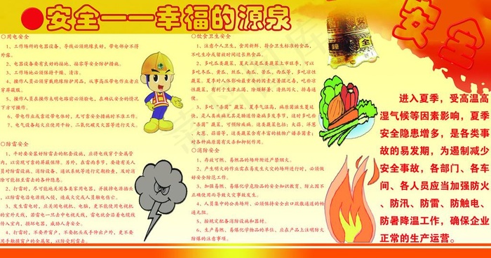 安全图片psd模版下载
