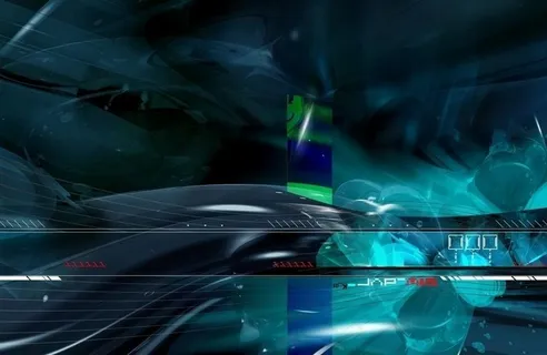 深蓝色科幻背景图片