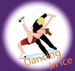 冰上舞蹈图片