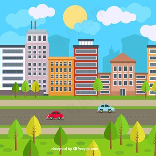 绿色背景矢量图