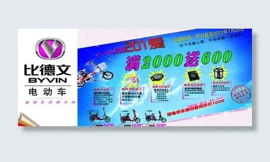 比德文电动车图片