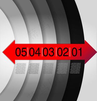 创意数字信息文本矢量素材-5