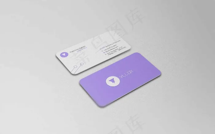 名片设计样机psd模版下载