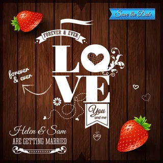 创意婚礼邀请函模板下载