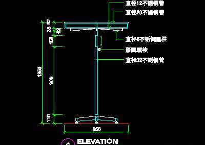 商场装修施工图纸、服装类道具cad...