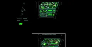 上海某小区总平面规划设计图