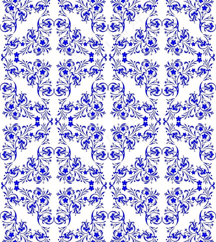 名族花卉图案cdr矢量模版下载