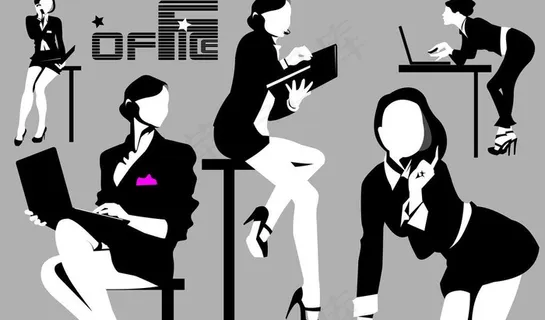 女秘书图片 女秘书图片