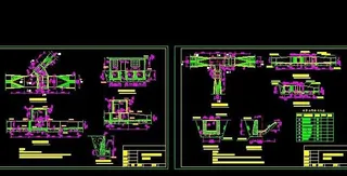 支渠节制分水闸设计图