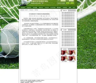 体育类网站新闻内容页 （有html...