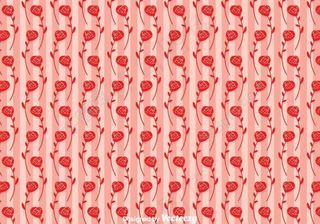 条纹矢量背景下的玫瑰