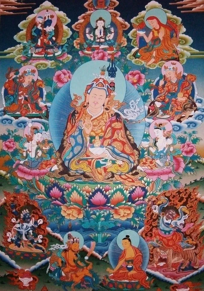 莲花生大师图片