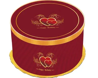 蛋糕盒（平面图）